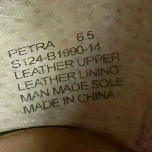 Miz Mooz Petra Retro Mary Jane Blue/Brown Leather Women's Heel Shoes Size 6.5 M - Picture 10 of 11